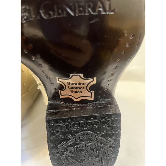 RARE J TOE RODEO COWBOY BOOTS HAND CRAFTED Men’s Sz 6 TAN Leather Ostrich - Picture 4 of 6